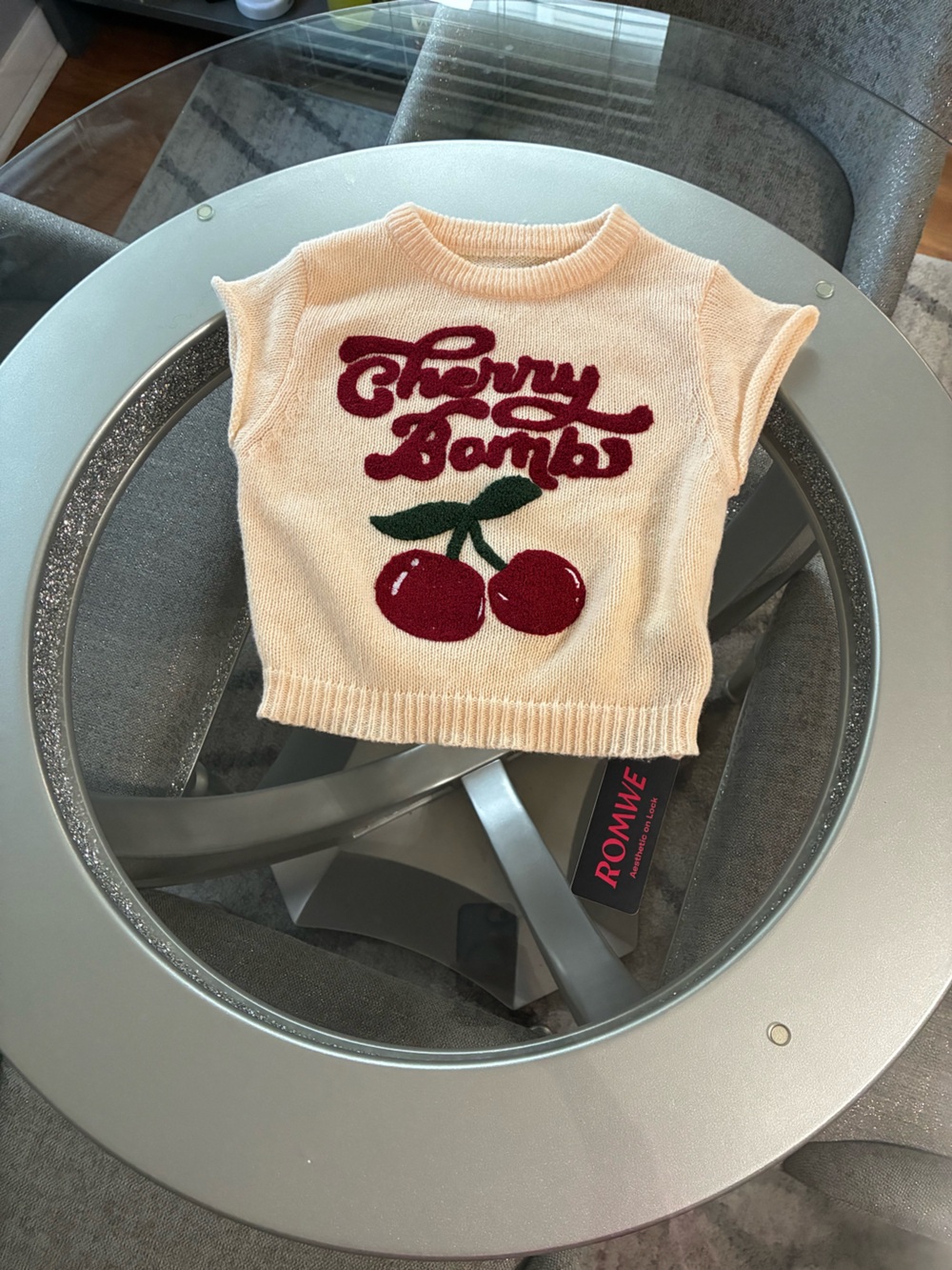Women’s Knitted Crop Top